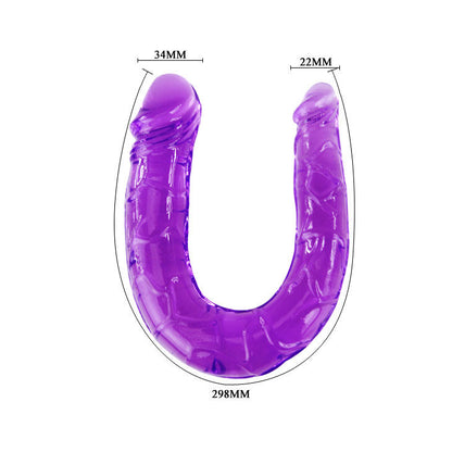 BAILE - DOUBLE GODE EN GELÉE FLEXIBLE LILAS - 7eme ciel