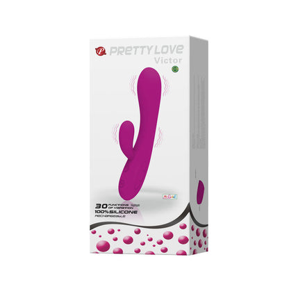 PRETTY LOVE - SMART VIBRATEUR VICTOR AVEC STIMULATEUR DE CLITORIS - 7eme ciel