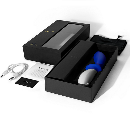LELO - VIBRATEUR PROSTATAIRE LOKI BLEU - 7eme ciel