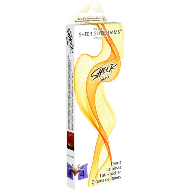 SHEER GLYDE - DAMS LAMINAS LATEX SEXE ORAL MÛRES SAUVAGES - 7eme ciel