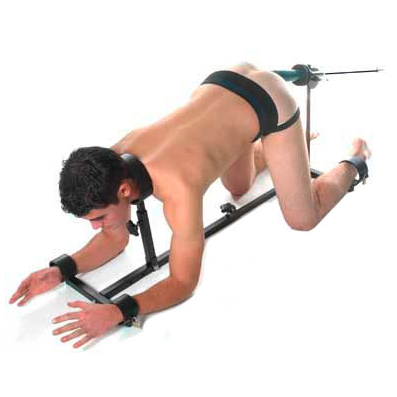 METAL HARD - PRISON BDSM AVEC ACCESSOIRE DE PÉNÉTRATION - 7eme ciel