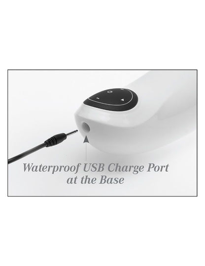 EXTREME TOYZ - PDX MEGA BATOR USB MASTURBATEUR MLE VAGIN BLANC - 7eme ciel