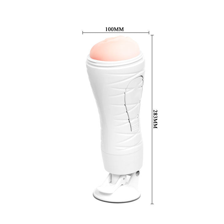 CRAZY BULL - MASTURBATEUR VAGIN RECHARGEABLE FLORA - 7eme ciel
