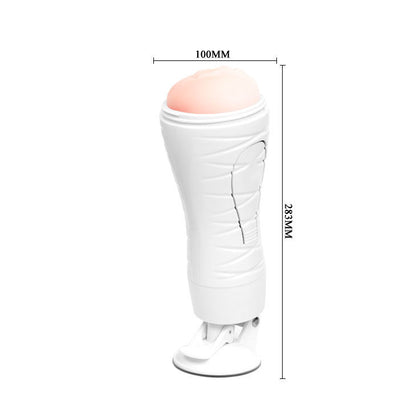 CRAZY BULL - MASTURBATEUR VAGIN RECHARGEABLE FLORA - 7eme ciel