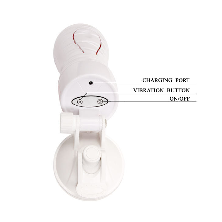 CRAZY BULL - MASTURBATEUR VAGIN RECHARGEABLE FLORA - 7eme ciel