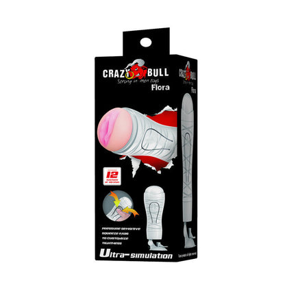 CRAZY BULL - MASTURBATEUR VAGIN RECHARGEABLE FLORA - 7eme ciel