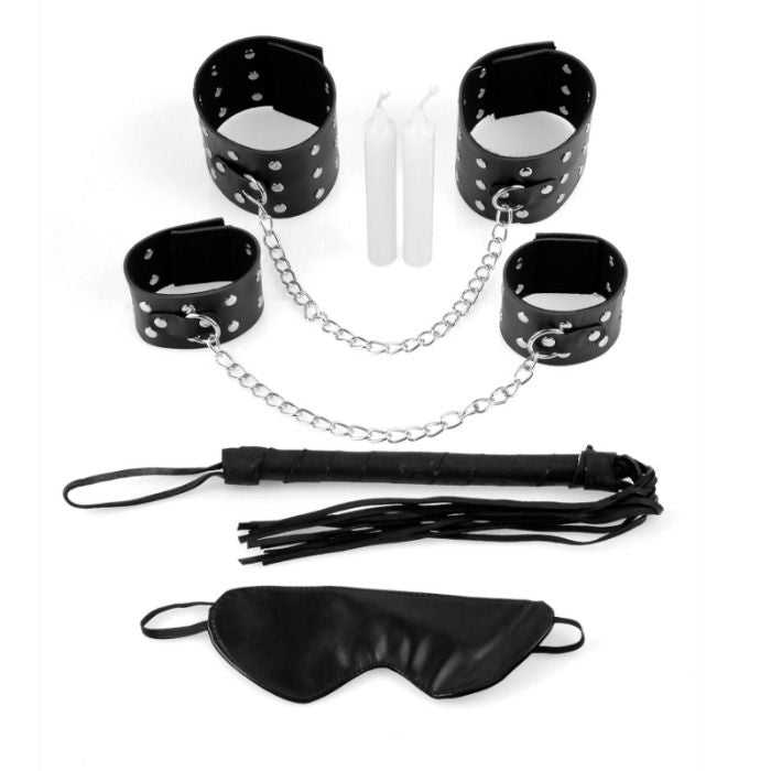 FETISH FANTASY SERIES - KIT DE BONDAGE CHAÎNES DAMOUR - 7eme ciel