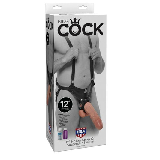 KING COCK - SYSTEME DE SUSPENSION CREUSES 30,5 CM AVEC SANGLES - CHAIR - 7eme ciel
