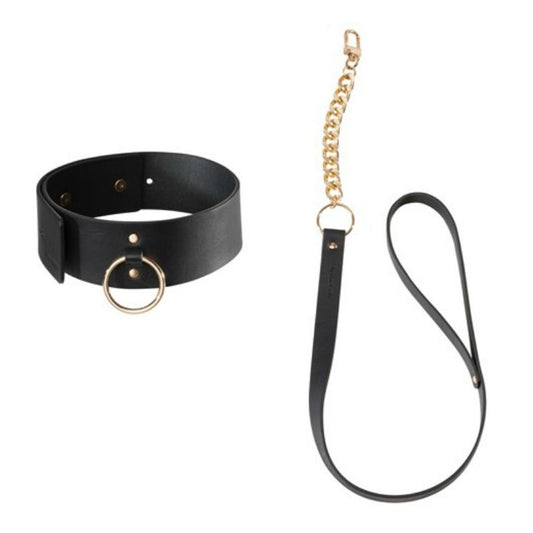 BIJOUX INDISCRETS MAZE - COLLIER NOIR AVEC BRACELET - 7eme ciel