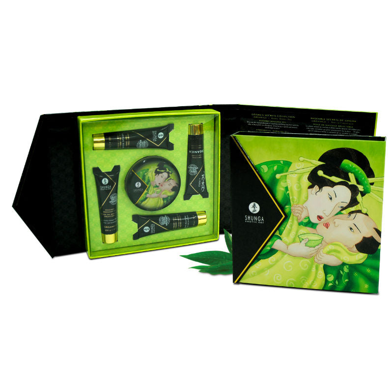 SHUNGA - KIT THÉ VERT BIO SECRET GEISHA - 7eme ciel