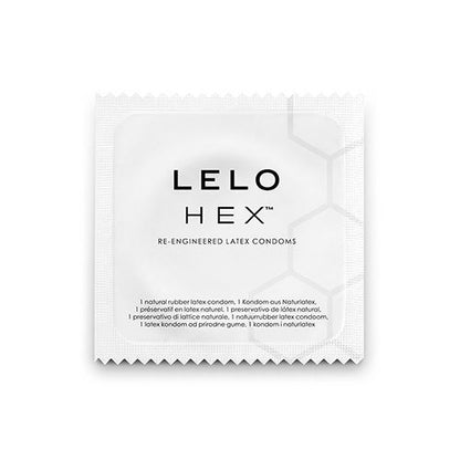 LELO - BOÎTE DE PRÉSERVATIFS HEX 12 UNITÉS - 7eme ciel