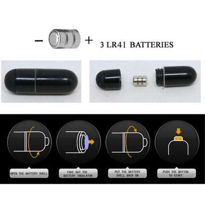 PRETTY LOVE - DÉ  COU VIBRATION NOIR FLIRTATION STANFORD