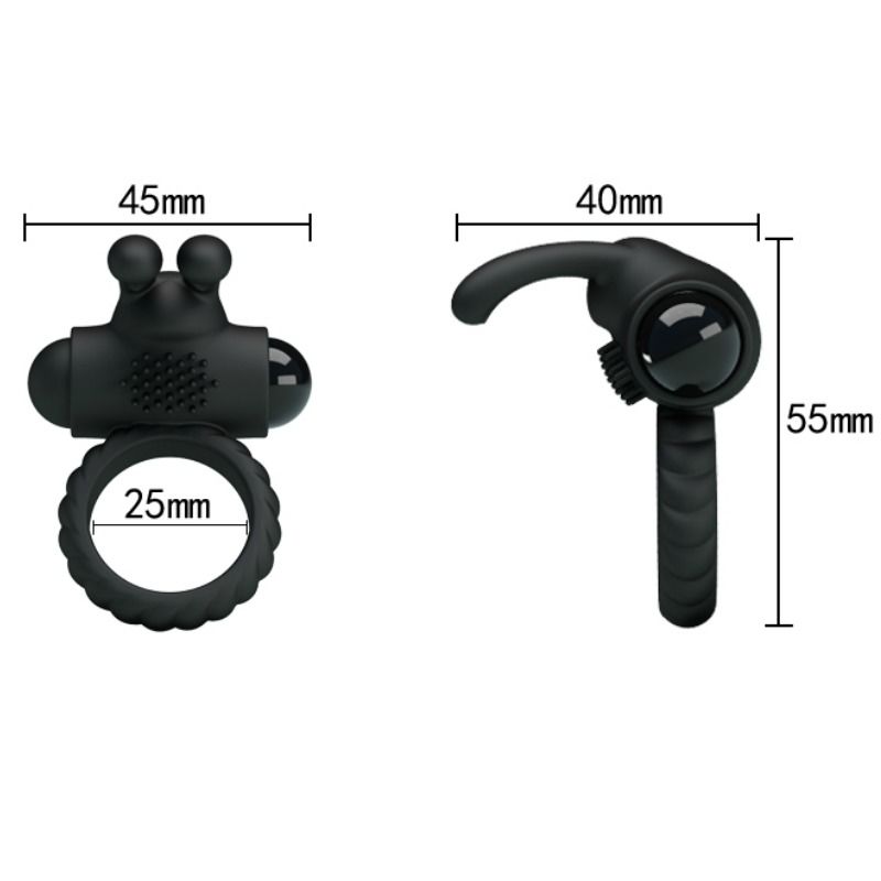 PRETTY LOVE - EUDORA ANNEAU VIBRANT AVEC STIMULATEUR - 7eme ciel