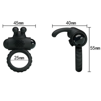 PRETTY LOVE - EUDORA ANNEAU VIBRANT AVEC STIMULATEUR - 7eme ciel