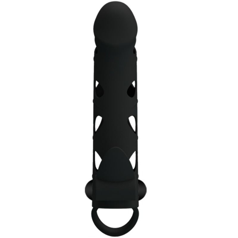 PRETTY LOVE - HOUSSE EN SILICONE AVEC VIBRATION 15.2 CM - 7eme ciel