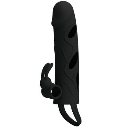 PRETTY LOVE - HOUSSE EN SILICONE AVEC VIBRATION 14 CM 1.0 - 7eme ciel