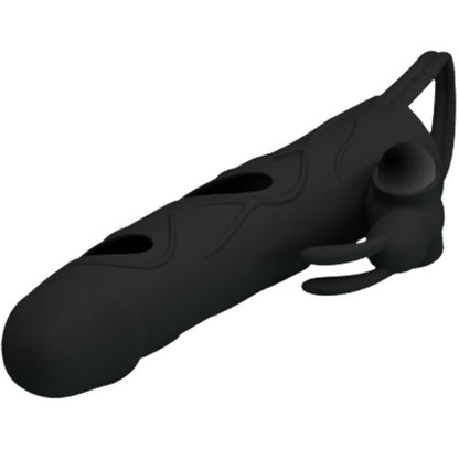 PRETTY LOVE - HOUSSE EN SILICONE AVEC VIBRATION 14 CM 1.0 - 7eme ciel