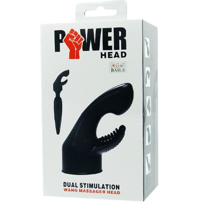 BAILE - POWER HEAD TÊTE INTERCAMBIABLE POUR MASSEURSTIMULATION DU POINT GY ET CLITORIS - 7eme ciel