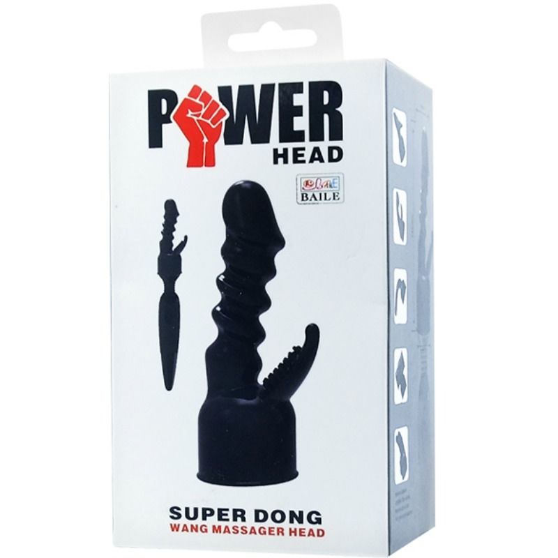 BAILE - TÊTE INTERCHANGEABLE POWER HEAD POUR LA STIMULATION INTERNE ET DU CLITORIS - 7eme ciel