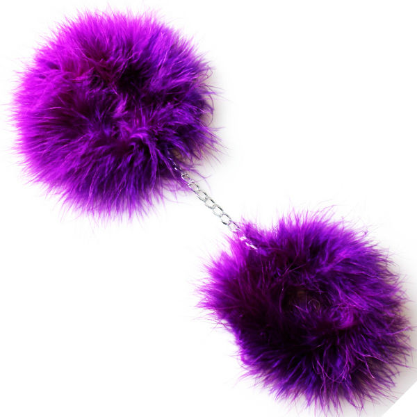 SECRETPLAY - MENOTTES MARABOU VIOLET - 7eme ciel