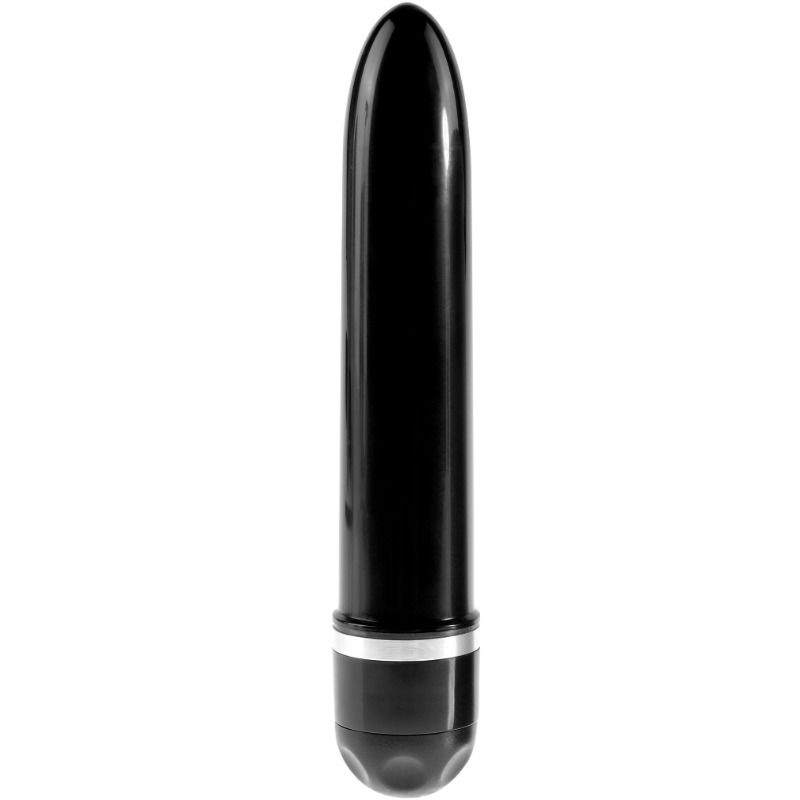 KING COCK - VIBRATEUR RIGIDE RÉALISTE 25.4 CM NATUREL - 7eme ciel