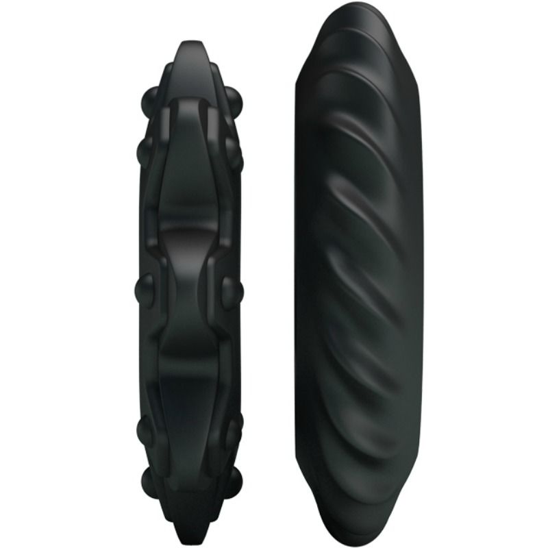 BAILE - KIT 2 ANNEAUX FLEURI EN SILICONE - 7eme ciel