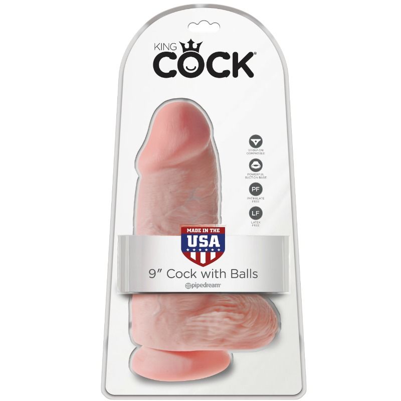 KING COCK - PÉNIS RÉALISTE CHUBBY 23 CM - 7eme ciel