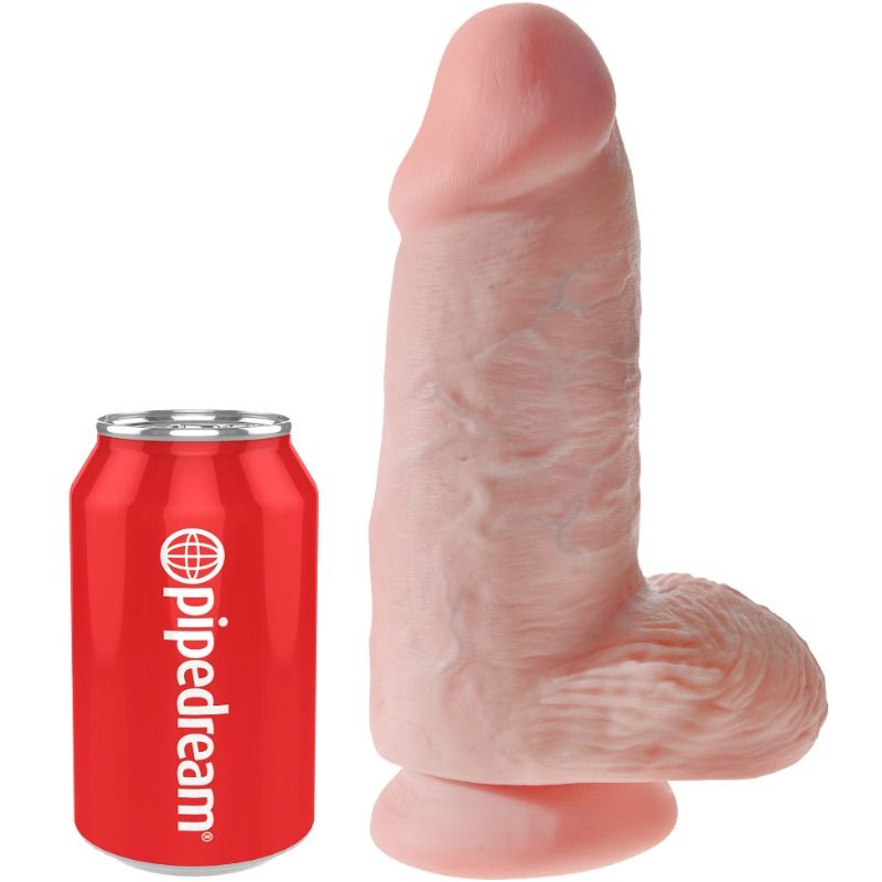 KING COCK - PÉNIS RÉALISTE CHUBBY 23 CM - 7eme ciel
