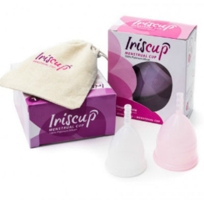 IRISCUP - GRANDE TASSE DU MOIS ROSE + SAC STÉRILISATEUR OFFERT - 7eme ciel
