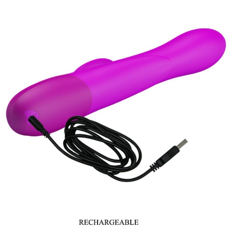 PRETTY LOVE - VIBRATEUR GONFLABLE RECHARGEABLE DEMPSEY - 7eme ciel