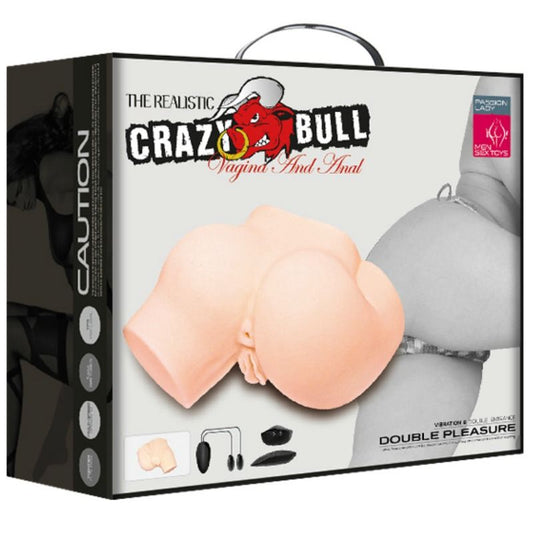CRAZY BULL - CUL AVEC VAGIN ET ANUS RÉALISTES ET VIBRATION - 7eme ciel