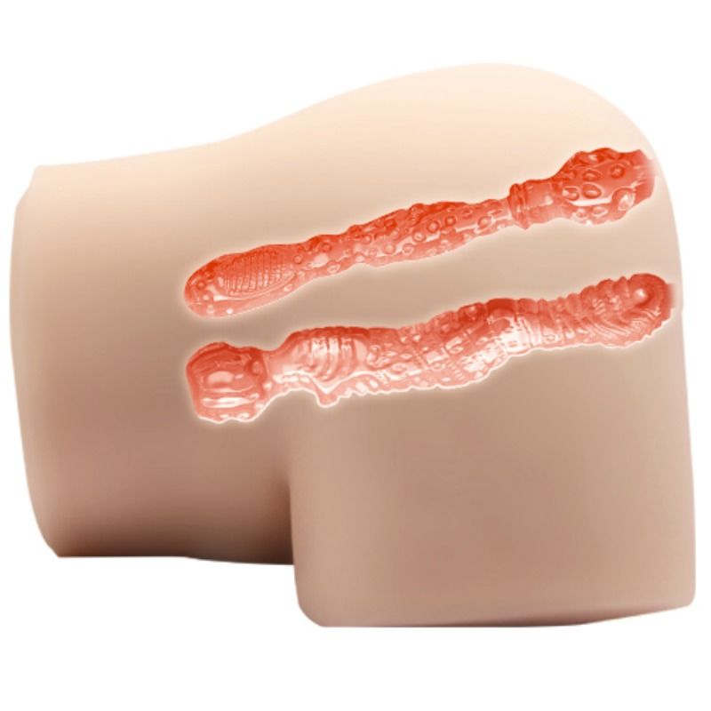 CRAZY BULL - VAGIN ET ANUS RÉALISTES AVEC POSITION DE VIBRATION 4 - 7eme ciel