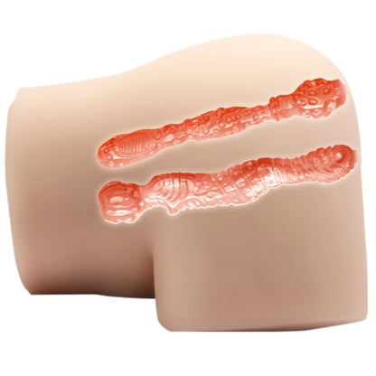 CRAZY BULL - VAGIN ET ANUS RÉALISTES AVEC POSITION DE VIBRATION 4 - 7eme ciel