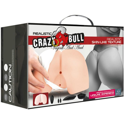 CRAZY BULL - VAGIN ET ANUS RÉALISTES AVEC POSITION DE VIBRATION 4 - 7eme ciel