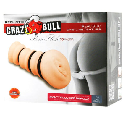 CRAZY BULL - MASTURBADOR AVEC ANNEAUX MODÈLE VAGIN 2 - 7eme ciel