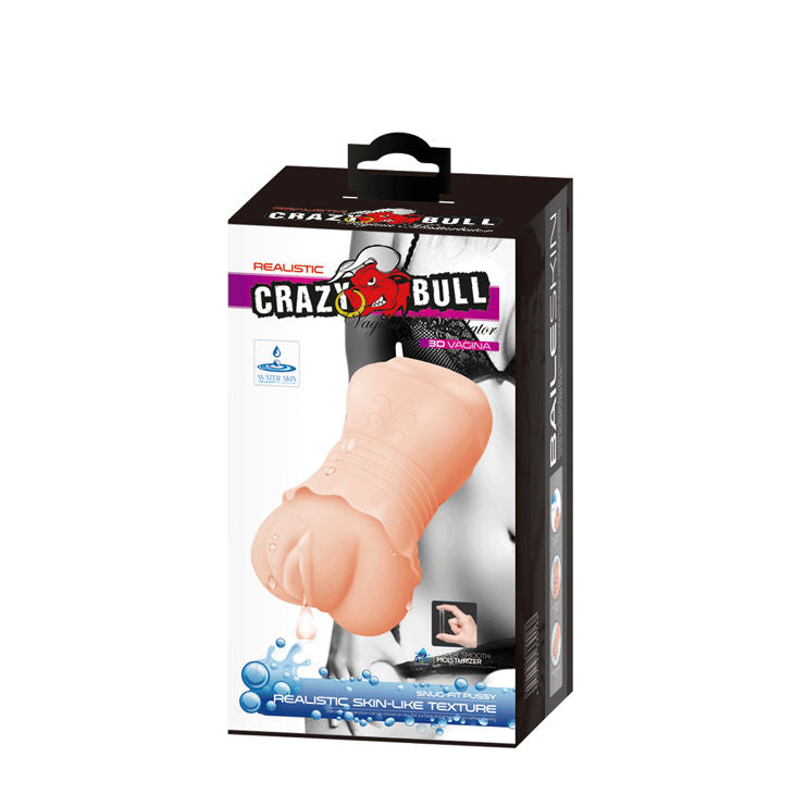 CRAZY BULL - MASTURBADEUR PEAU D'EAU MODÈLE VAGIN 2 - 7eme ciel