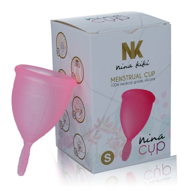 NINA KIKÍ - COUPE MENSTRUELLE ROSE - TAILLE S - 7eme ciel