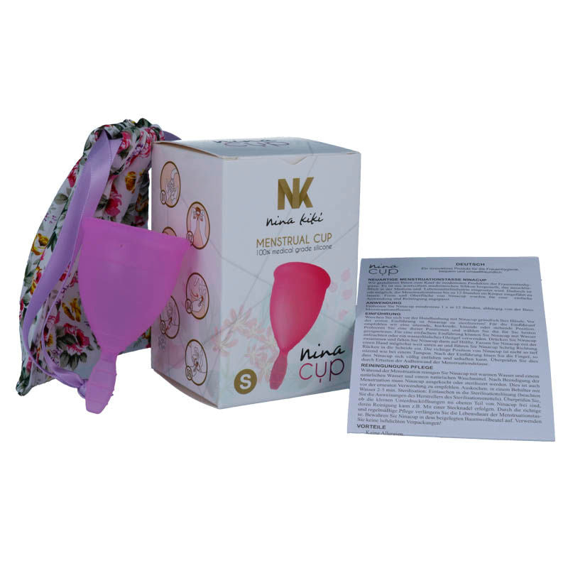 NINA KIKÍ - COUPE MENSTRUELLE VIOLET - TAILLE S - 7eme ciel