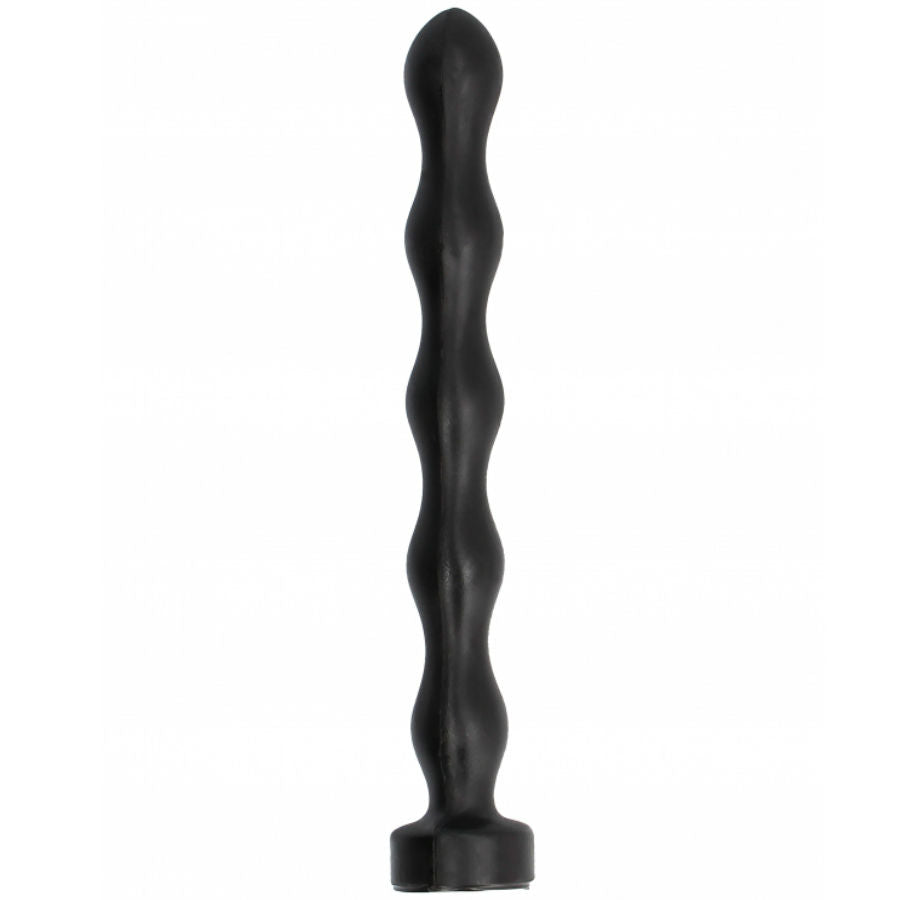 ALL BLACK - PLUG ANAL BALLE 32 CM - 7eme ciel