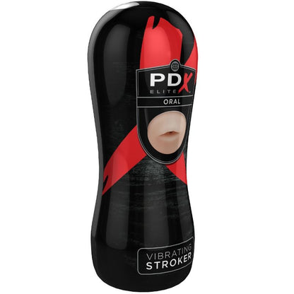 PDX ELITE - STROKER ORAL VIBRANT - 7eme ciel