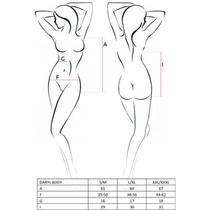 PASSION - FEMME DARYL TEDDY NOIR TAILLE S/M - 7eme ciel