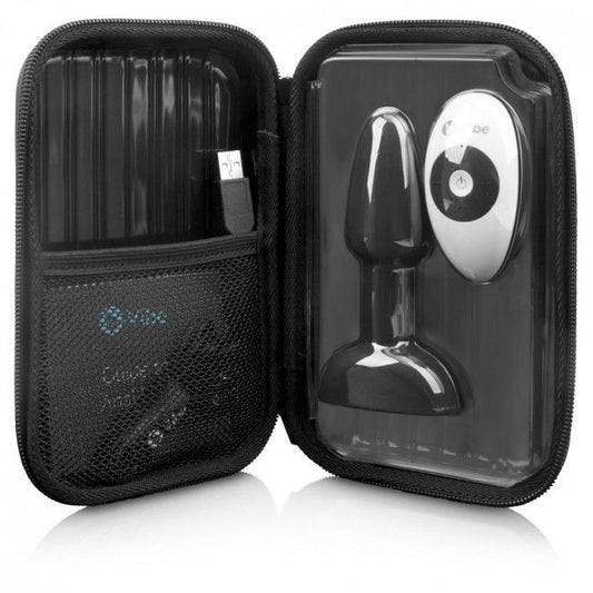 B-VIBE - RIMMING TÉLÉCOMMANDE PLUG ANAL PETITE NOIR - 7eme ciel