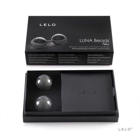 LELO - LUNA BEADS NOIR BALLES DE KEGEL - 7eme ciel