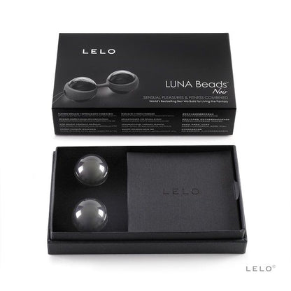 LELO - LUNA BEADS NOIR BALLES DE KEGEL - 7eme ciel