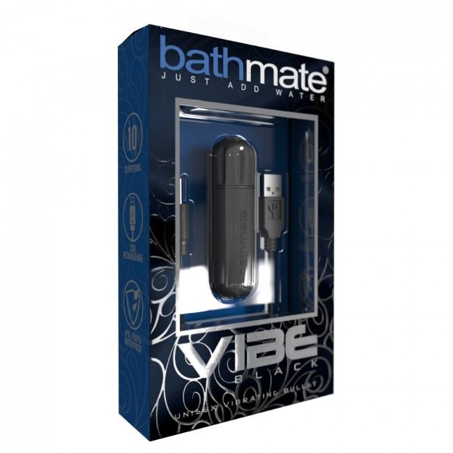 BATHMATE - BALLE VIBRANTE VIBE NOIRE - 7eme ciel