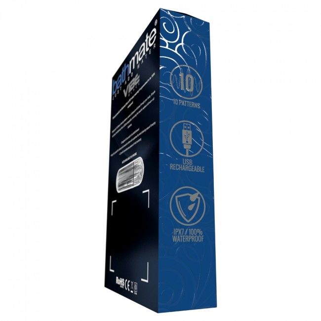 BATHMATE - BALLE VIBRANTE VIBE ARGENT - 7eme ciel