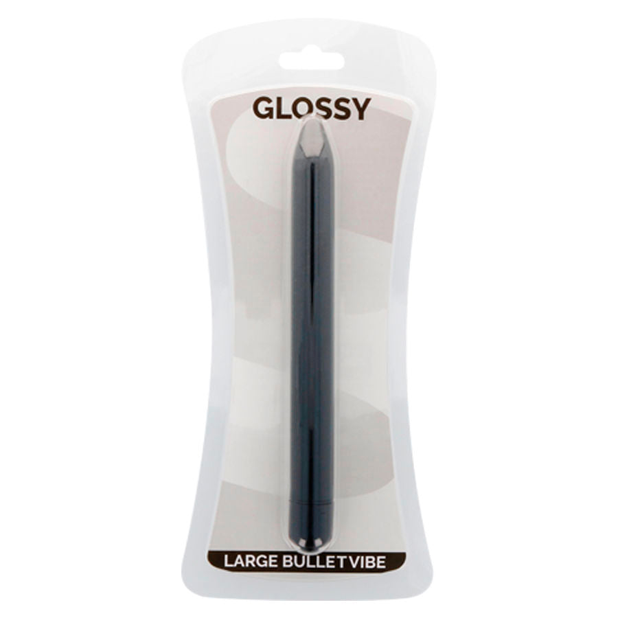 GLOSSY - VIBRATEUR SLIM NOIR - 7eme ciel