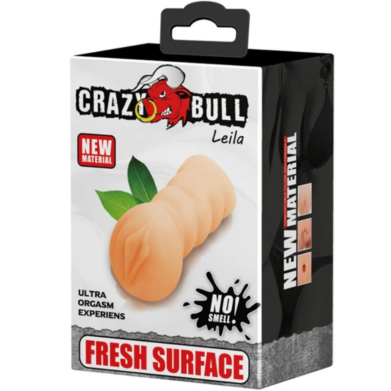 CRAZY BULL - MASTURBATEUR VAGIN LEILA 13.5 CM - 7eme ciel
