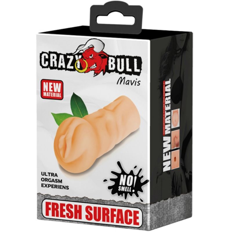CRAZY BULL - MASTURBATEUR VAGIN MAVIS 15.2 CM - 7eme ciel