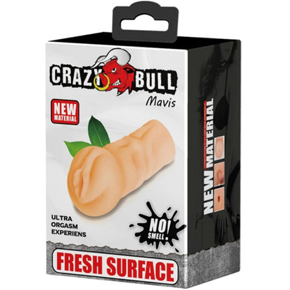 CRAZY BULL - MASTURBATEUR VAGIN MAVIS 15.2 CM - 7eme ciel
